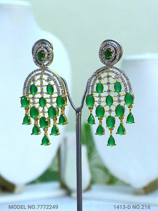 Zircon Earrings can be a Gift