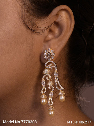 Partywear Earrings for Weddings