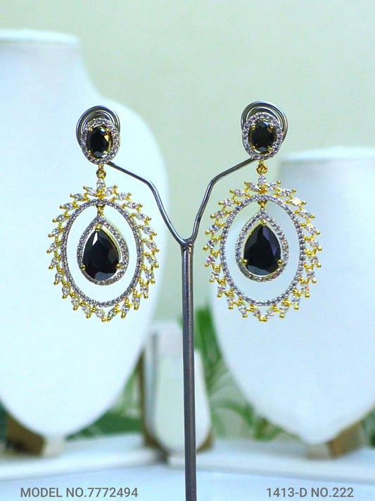 Designer Handmade Cz Earrings