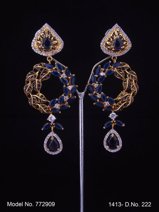 Indian CZ Earrings